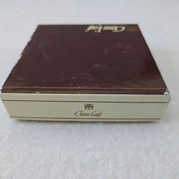 Set 6 Clover Leaf Vintage Cork Coasters 4" VIRGINIA USA Floral Elizabeth Rice - Picture 12 of 13